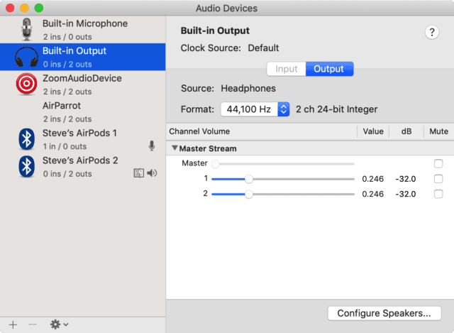 headset for parallels on mac